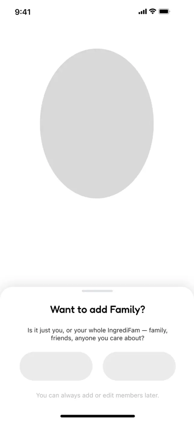 IngrediCheck wireframe screenshot
