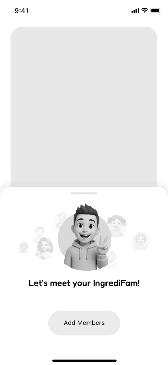 IngrediCheck wireframe screenshot