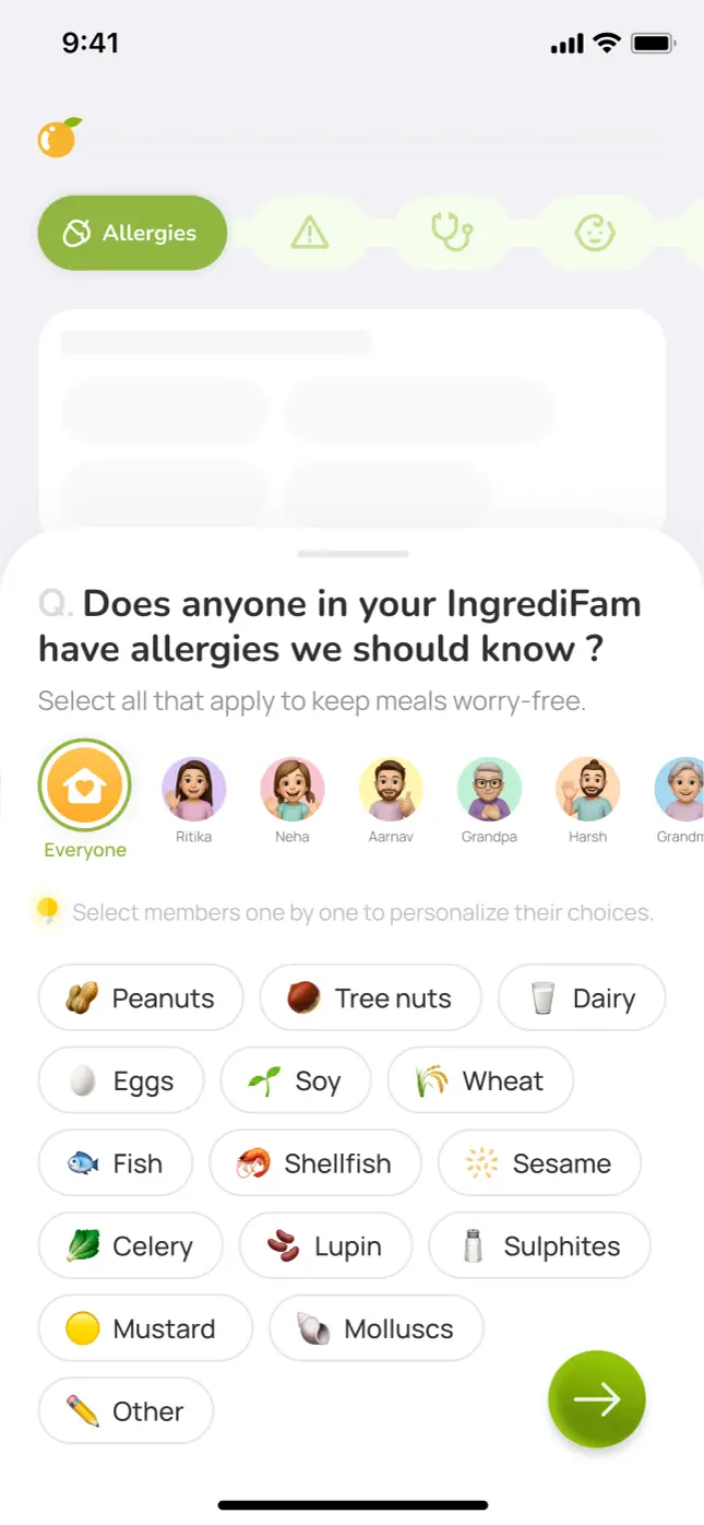 IngrediCheck featured screen