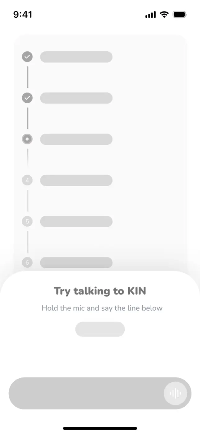 KIN Calendar wireframe screenshot