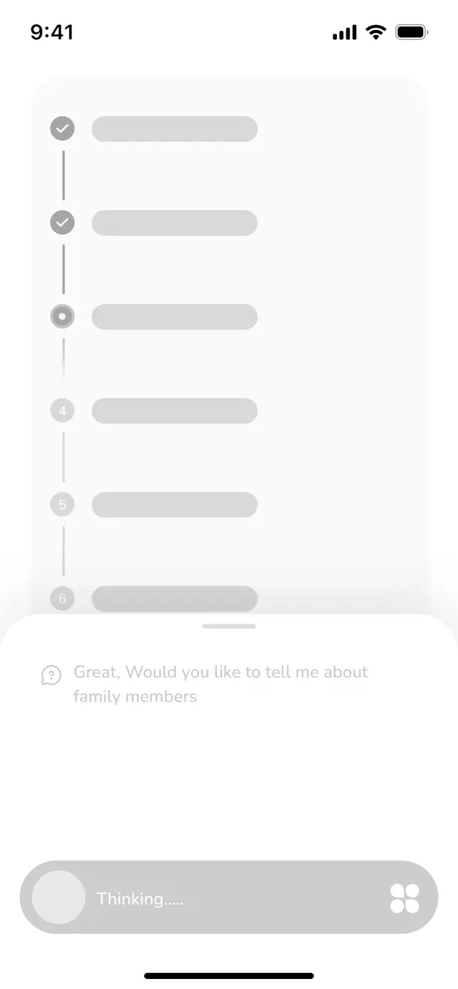 KIN Calendar wireframe screenshot