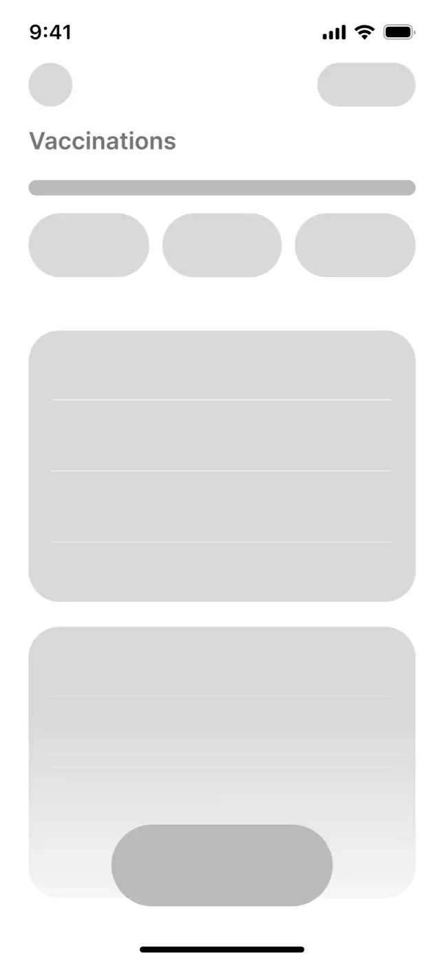 MedLogsRx wireframe screenshot